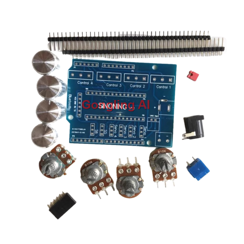 4 Channels Knob Servo Controll - đánh giá và giá Servo Sg90