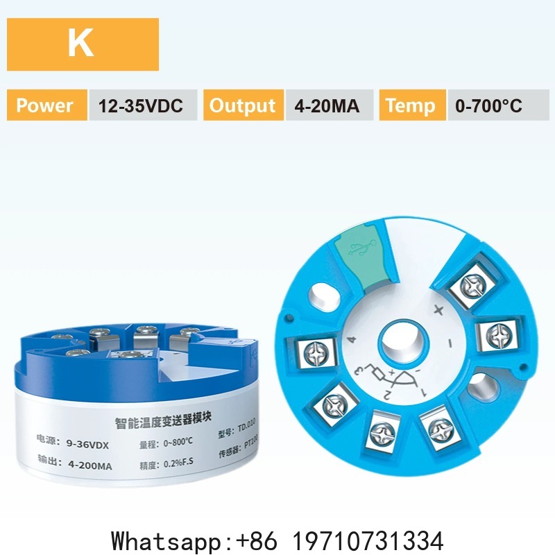 4-20mA Temperature Transmitter - đánh giá và giá Thermocouple Module K Type