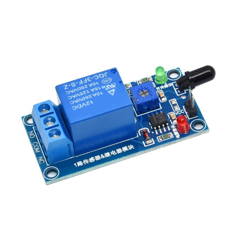 IR Infrared 1 Channel 5V 12V F - đánh giá và giá Relay Module 1 Channel