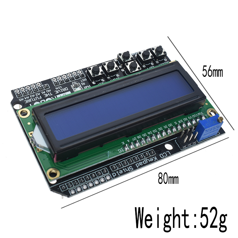 1 Chiếc Bàn Phím LCD Che Chắn  - đánh giá và giá Lcd 1602
