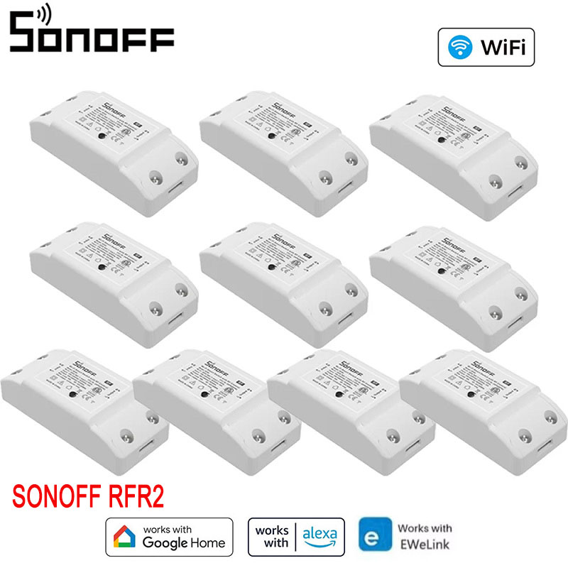 Smart Switch 1-10Pcs SONOFF RF - đánh giá và giá Relay Module 1 Channel