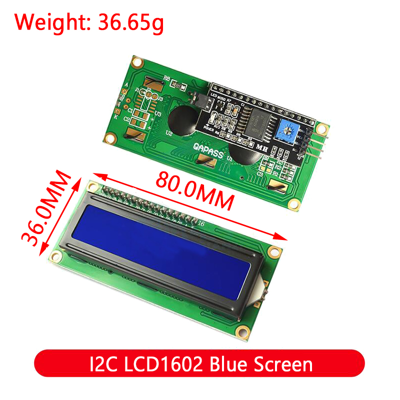 Module LCD Xanh Dương Xanh Màn - đánh giá và giá Lcd 1602