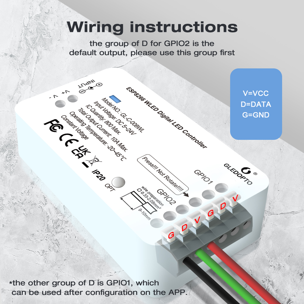 MJJC WLED Controller 5V 12V 24 - đánh giá và giá Ws2812B Strip 5V