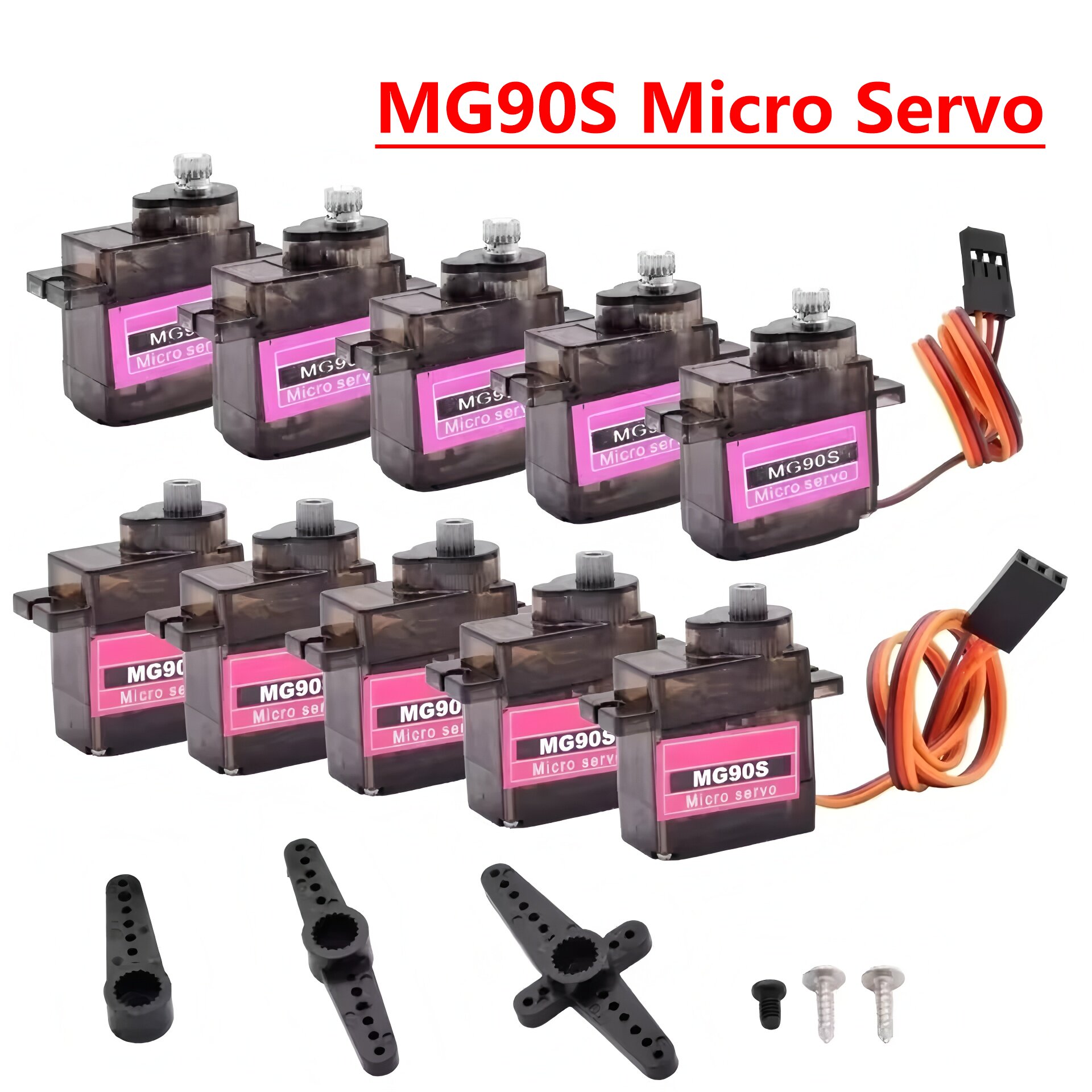 4/5/10/20pcs MG90S Micro Servo - đánh giá và giá Servo Sg90