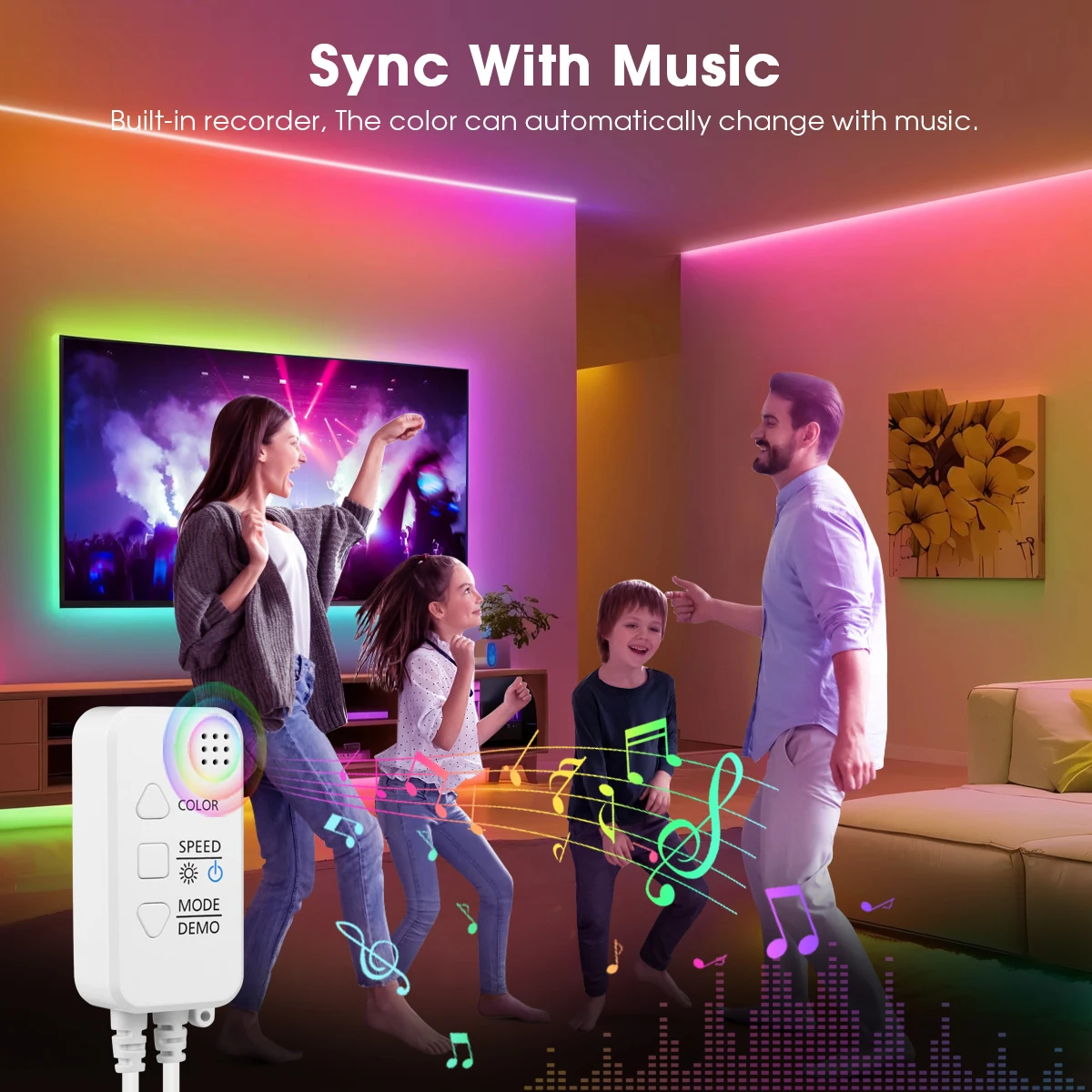 Smart TUYA WS2811 RGB IC Dream - đánh giá và giá Ws2812B Strip 5V
