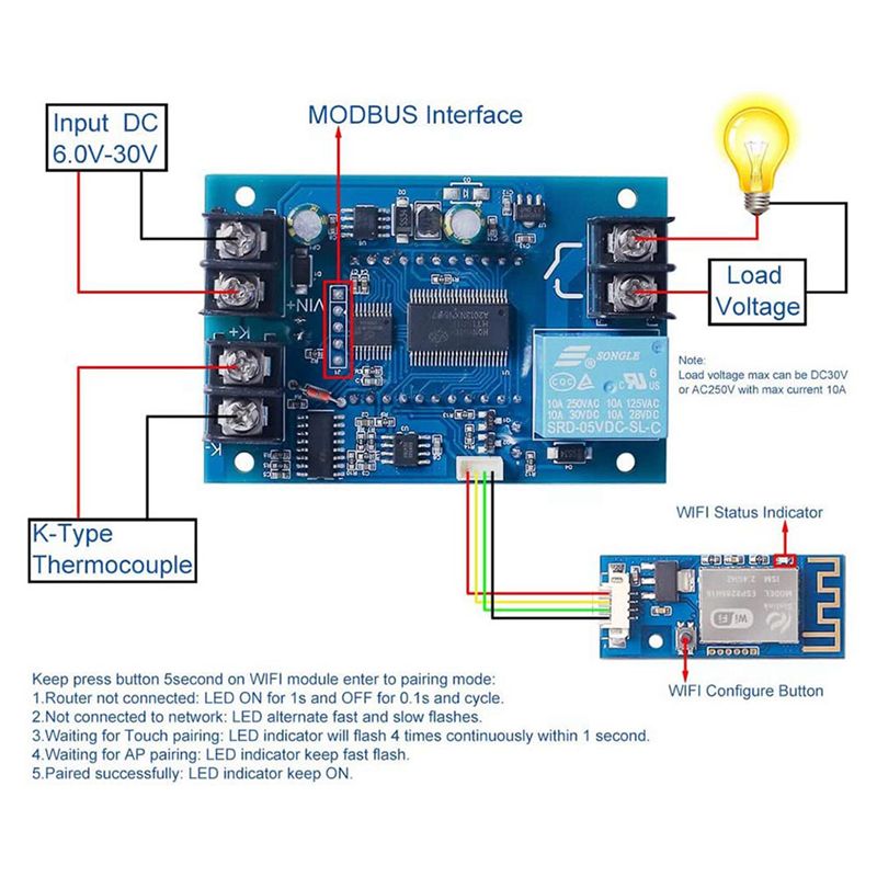 DT17 2X 12V DC Digital Tempera - đánh giá và giá Thermocouple Module K Type