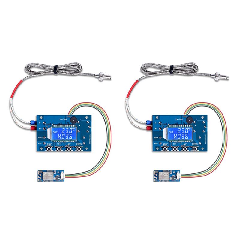 DT17 2X 12V DC Digital Tempera - đánh giá và giá Thermocouple Module K Type