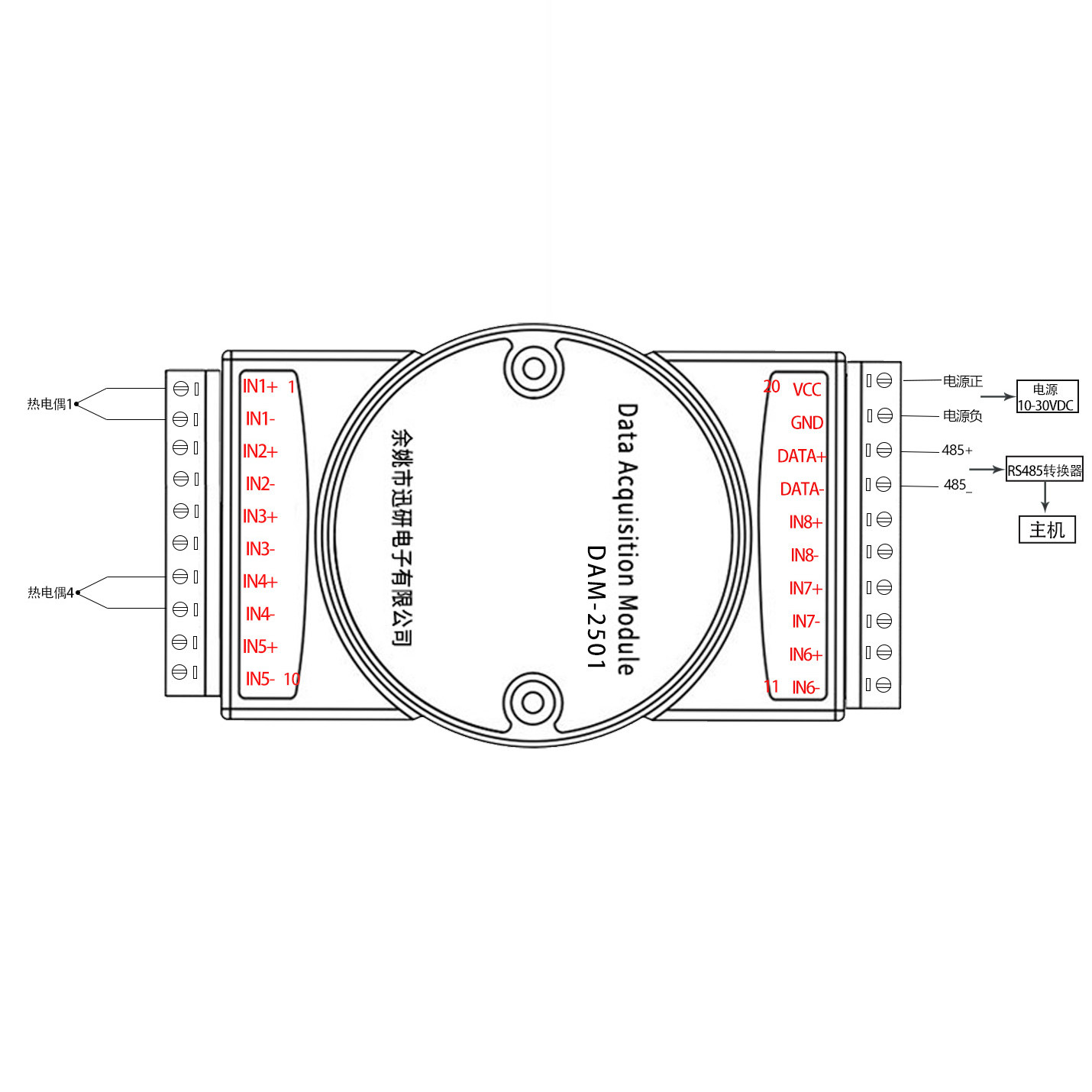 4/8-channel K-type Thermocoupl - đánh giá và giá Thermocouple Module K Type